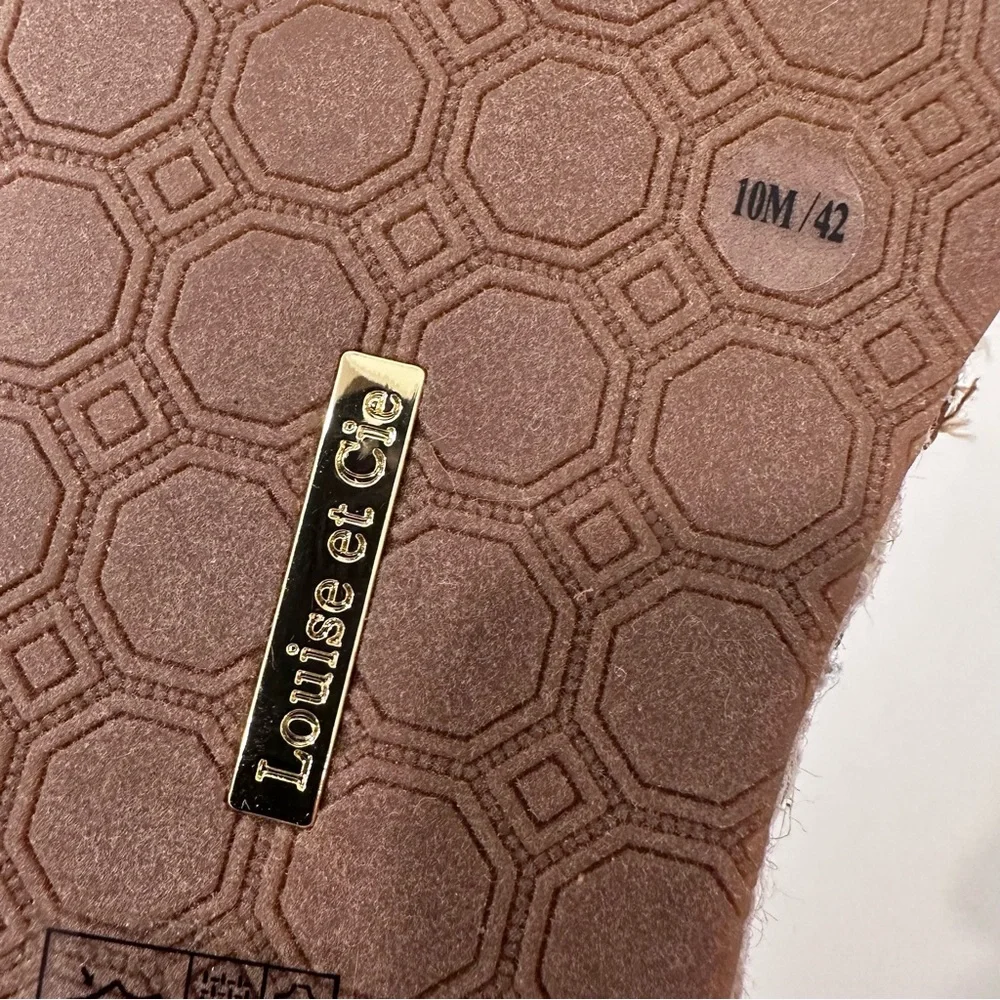 Louise et Cie cream & black espadrilles with gold pineapple detail size 10 NWOT - Picture 8 of 8